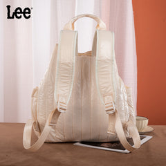 Lee Lightweight Quilted Puffy Drawstring Travel Backpack