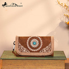 Montana West  Concho Cut-out Wristlet