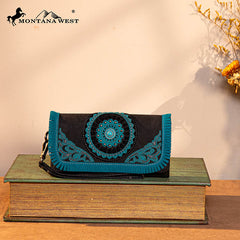 Montana West  Concho Cut-out Wristlet