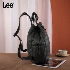 Lee Lightweight Quilted Puffy Drawstring Travel Backpack