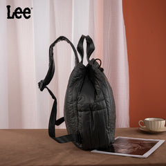 Lee Lightweight Quilted Puffy Drawstring Travel Backpack