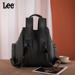 Lee Lightweight Quilted Puffy Drawstring Travel Backpack