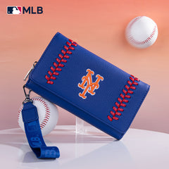 MLB New York Mets Leather Wallet