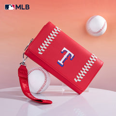 MLB Texas Rangers Leather Wallet