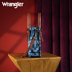 Wrangler All-Over Aztec Print Canvas Phone Purse