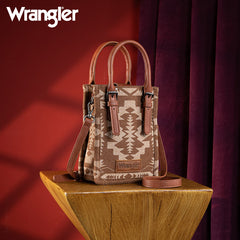 Wrangler All-Over Aztec Print Canvas Phone Purse