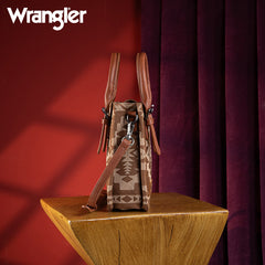 Wrangler All-Over Aztec Print Canvas Phone Purse