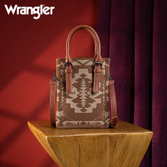 Wrangler All-Over Aztec Print Canvas Phone Purse