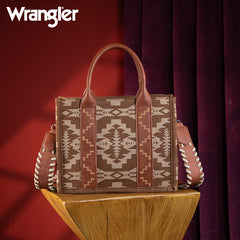 Wrangler Aztec Print Tote Bag Set