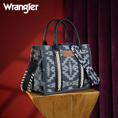 Wrangler Aztec Print Tote Bag Set