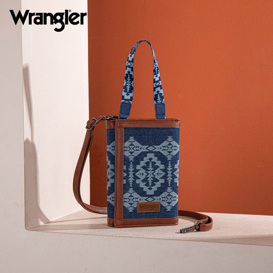 Wrangler Aztec Print Crossbody Phone Purse