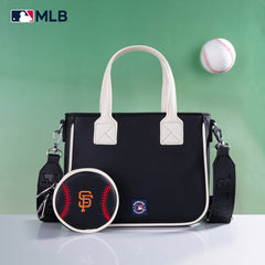 MLB San Francisco Giants Team Tote/Crossbody with Baseball Coin Pouch