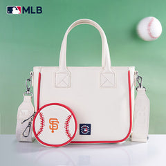 MLB San Francisco Giants Team Tote/Crossbody with Baseball Coin Pouch