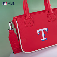 MLB Texas Rangers Team Tote/Crossbody with Baseball Coin Pouch