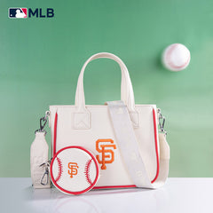 MLB San Francisco Giants Team Tote/Crossbody with Baseball Coin Pouch