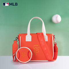 MLB San Francisco Giants Team Tote/Crossbody with Baseball Coin Pouch