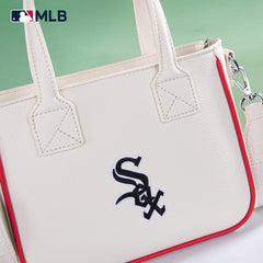 MLB Chicago White Sox Team Tote/Crossbody with Baseball Coin Pouch