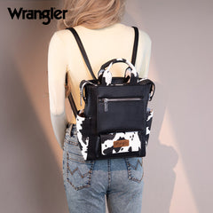 Wrangler Multi-function Leather Backpack