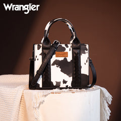 Wrangler Cow Print Concealed Mini Tote Bag