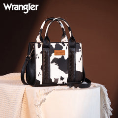 Wrangler Cow Print Concealed Mini Tote Bag