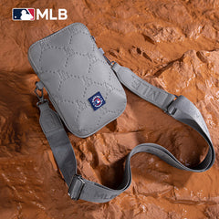 MLB Los Angeles Dodgers Crossbody Bag-Grey