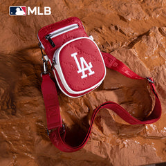 MLB Los Angeles Dodgers Crossbody Bag-Red