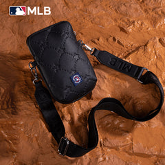 MLB Houston Astros Crossbody Bag-Black