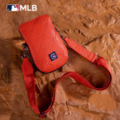 MLB Houston Astros Crossbody Bag-Orange