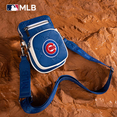 MLB Chicago Cubs Crossbody Bag-Blue