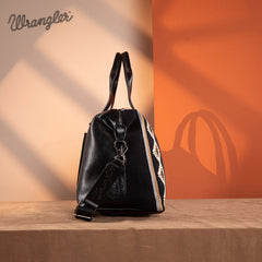 Wrangler Aztec Knitted Duffle Bag