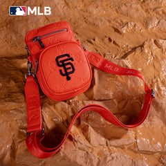 MLB San Francisco Giants Crossbody Bag-Orange