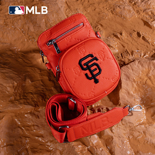 MLB San Francisco Giants Crossbody Bag-Orange