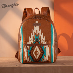 Wrangler Aztec Knitted Backpack