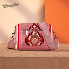 Wrangler Aztec Knitted Crossbody Purse