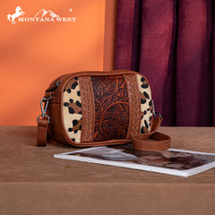 Montana West Tooled Whipstitch Crossbody Bag