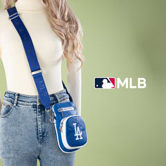 MLB Los Angeles Dodgers Crossbody Bag-Blue