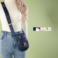 MLB Houston Astros Crossbody Bag-Navy