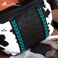 Montana West Floral Tooled Fanny Pack