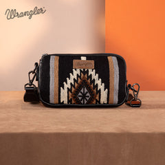 Wrangler Aztec Knitted Mini Crossbody