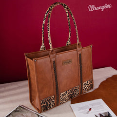 2024 New Wrangler Concealed Carry Leopard/Crocodile/Cow Pattern Tote/Crossbody Bag