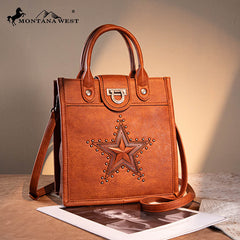 Montana West Longhorn Star Crossbody Purse