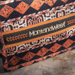 Montana West Boho Aztec Dual Sided Print Concealed Carry Canvas Tote/Crossbody Bag - Cowgirl Wear