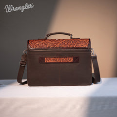 Wrangler Genuine Leather Messenger Bag