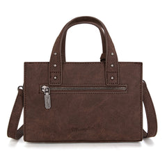 Wrangler Western Tooled Tote Crossbody