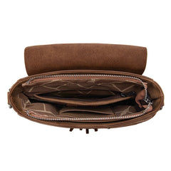 Wrangler Western Tooled Saddle Bag Crossbody