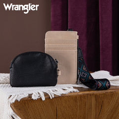 Wrangler Aztec Embroidered Whipstitch Tote Bag Set