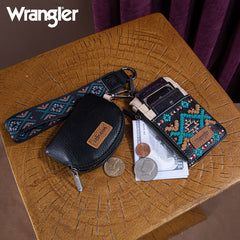 Wrangler Aztec Embroidered Whipstitch Tote Bag Set