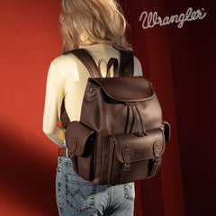 Wrangler Retro Waterproof Backpack