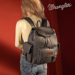 Wrangler Retro Waterproof Backpack