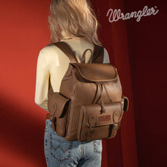 Wrangler Retro Waterproof Backpack